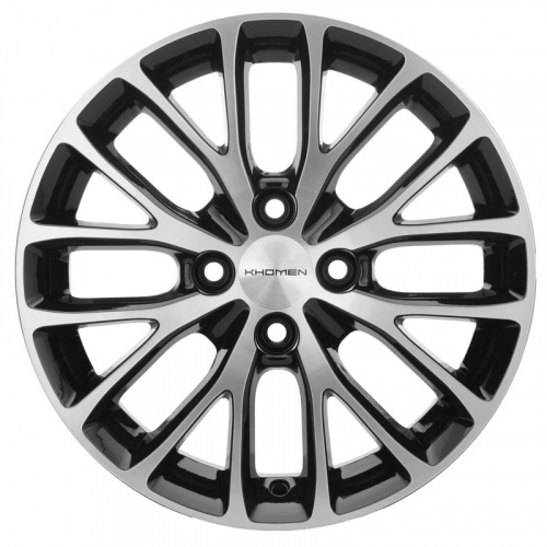 Диск Khomen 1506 6 x 15 4*100 Et: 46 Dia: 54,1 black-fp