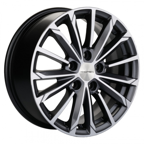 Диск Khomen 1611 6,5 x 16 5*114,3 Et: 45 Dia: 67,1 Gray-FP