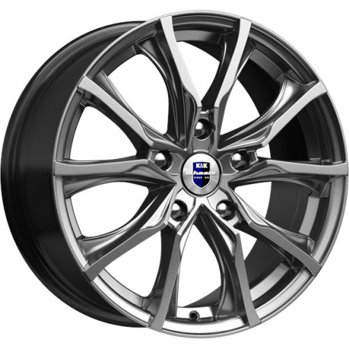 Диск K&K Твист 7,5 x 17 5*120 Et: 37 Dia: 72,6 Дарк платинум