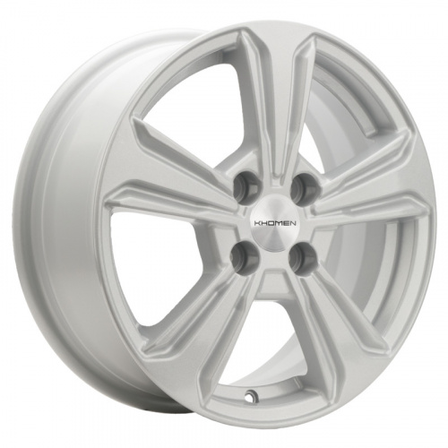 Диск Khomen 1502 6 x 15 4*100 Et: 50 Dia: 60,1 F-SILVER