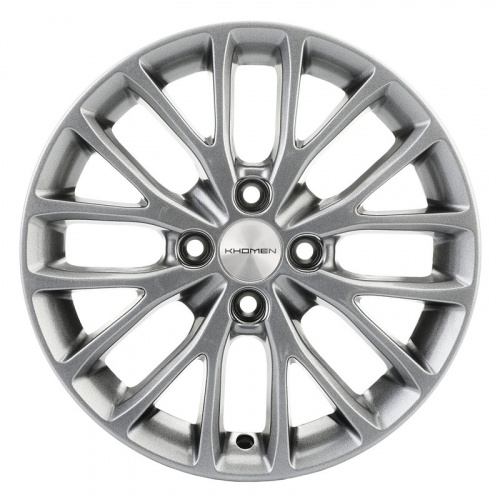 Диск Khomen 1506 6 x 15 4*100 Et: 37 Dia: 60,1 G-Silver