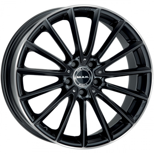 Диск MAK Komet 8 x 18 5*112 Et: 48 Dia: 66,6 Gloss Black Mirror Ring
