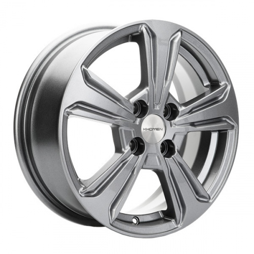 Диск Khomen 1502 6 x 15 4*100 Et: 45 Dia: 54,1 Gray