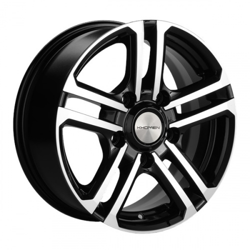 Диск Khomen 1602 6,5 x 16 5*139,7 Et: 35 Dia: 98,5 Black-FP