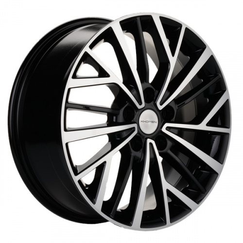 Диск Khomen 1717 7 x 17 5*114,3 Et: 39 Dia: 60,1 Black-FP
