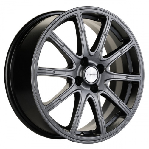 Диск Khomen 1707 6,5 x 17 4*100 Et: 50 Dia: 60,1 Gray