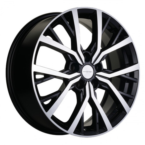 Диск Khomen 1806 7 x 18 5*112 Et: 43 Dia: 57,1 Black-FP