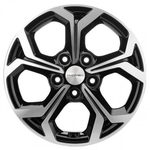 Диск Khomen 1606 6,5 x 16 5*114,3 Et: 50 Dia: 67,1 BLACK-FP