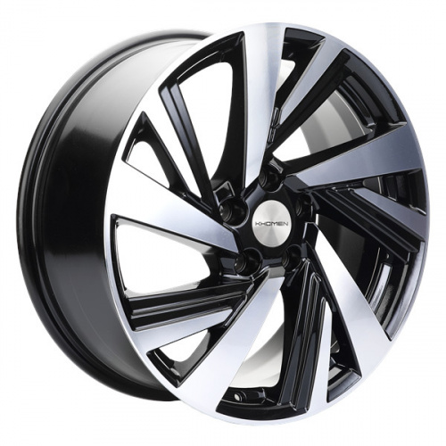 Диск Khomen 1801 7,5 x 18 5*114,3 Et: 45 Dia: 66,1 BLACK-FP