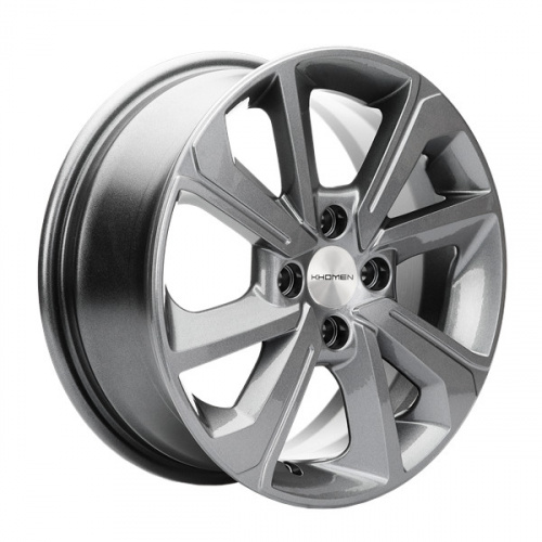 Диск Khomen 1501 6x15 4*100 Et:40 Dia:60,1 Gray