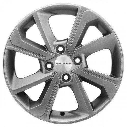 Диск Khomen 1501 6x15 4*100 Et:48 Dia:54,1 G-Silver