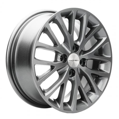 Диск Khomen 1506 6x15 4*100 Et:40 Dia:60,1 Gray