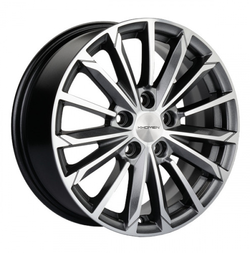 Диск Khomen 1611 6,5x16 5*108 Et:50 Dia:63,3 G-SILVER-FP