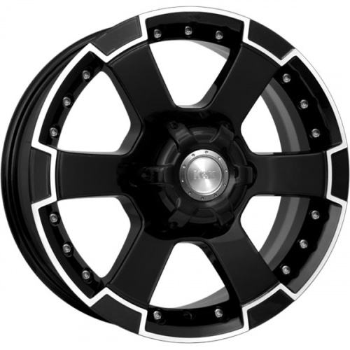 Диск K&K M56 7x16 6*139,7 Et:30 Dia:93,1 алмаз черный