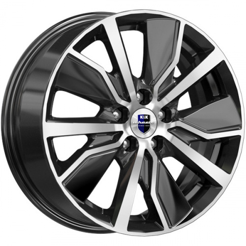Диск K&K Гамбит 6,5x16 5*112 Et:46 Dia:57,1 Алмаз черный