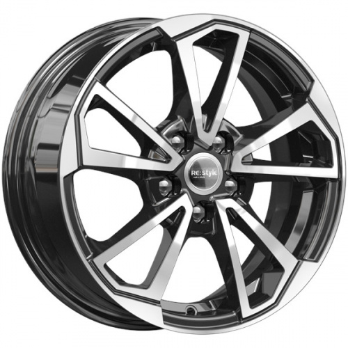Диск K&K КС1005 6x15 5*100 Et:40 Dia:57,1 алмаз чёрный