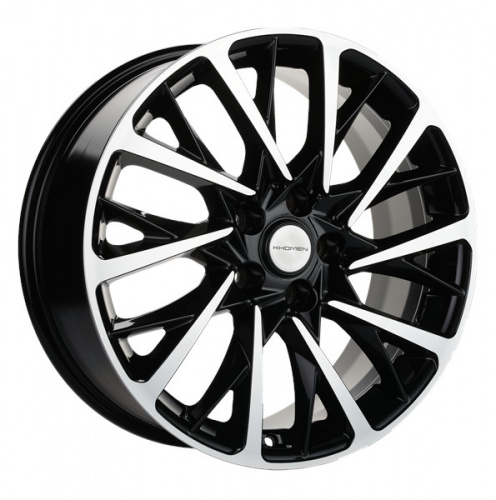 Диск Khomen 1804 7,5x18 5*108 Et:47 Dia:60,1 Black-FP