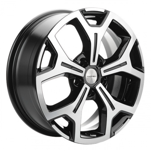 Диск Khomen 1710 7x17 5*108 Et:33 Dia:60,1 Black-FP