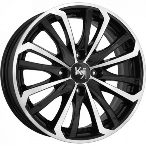 Диск K&K Рим 6x15 4*100 Et:25 Dia:67,1 алмаз черный