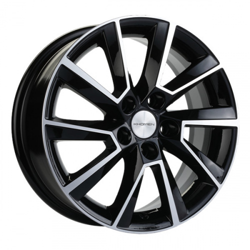 Диск Khomen 1507 6x15 5*100 Et:37 Dia:54,1 Black-FP