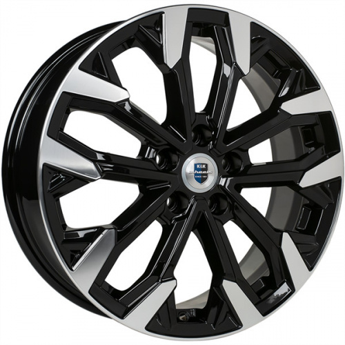 Диск K&K Морейн 6,5x17 5*114,3 Et:35 Dia:67,1 алмаз чёрный