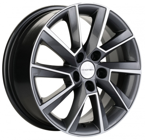 Диск Khomen 1604 6x16 5*100 Et:38 Dia:57,1 GRAY-FP