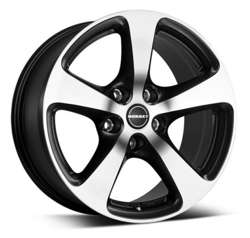 Диск BORBET CC 7x16 5*115 Et:40 Dia:70,1 Black Polished Glossy