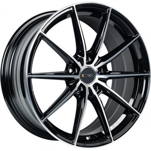 Диск INCH FA8533 8x18 5*112 Et:40 Dia:57,1 Gloss Black Machined Face