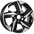 Диск KDW KD1520 6x15 4*100 Et:46 Dia:60,1 Black Front Polished