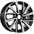 Диск KDW KD1430 5,5x14 4*98 Et:35 Dia:58,6 Black Front Polished
