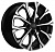 Диск Khomen 1605 6,5x16 5*114,3 Et:44 Dia:67,1 Black-FP