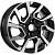 Диск KDW KD1420 5,5x14 4*100 Et:40 Dia:54,1 Black Front Polished