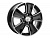 Диск Khomen 1601 6,5x16 5*114,3 Et:46 Dia:67,1 Black-FP