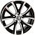 Диск Khomen 1609 6x16 4*100 Et:37 Dia:60,1 Black