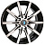 Диск Khomen 1608 6,5x16 5*114,3 Et:46 Dia:67,1 Black-FP