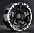 Диск LS wheels LS1371 9,5x18 6*139,7 Et:5 Dia:106,1 bkl
