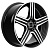 Диск MAK Lewis 8x19 5*112 Et:48 Dia:66,6 Black Mirror