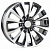 Диск X'trikeRST R109 7,5x19 6*139,7 Et:25 Dia:106,1 BK/FP