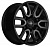 Диск Khomen 1723 8x17 6*139,7 Et:50 Dia:92,5 BLACK