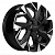 Диск Khomen 1508 6x15 4*100 Et:39 Dia:56,6 BLACK-FP