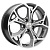 Диск Khomen 1702 7x17 5*108 Et:50 Dia:63,35 Gray-FP