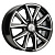 Диск Khomen 1706 7x17 5*108 Et:50 Dia:63,35 Black-FP