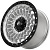 Диск FF KF5357 8,5x17 6*139,7 Et:0 Dia:106,1 Silver With Black Lip
