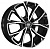 Диск Khomen KHW1907 7,5x19 5*114,3 Et:40 Dia:66,5 Black-FP