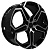 Диск Khomen KHW1909 7,5x19 5*108 Et:50,5 Dia:63,4 Black-FP