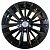 Диск X'trike X-126 7x17 5*100 Et:38 Dia:57,1 BK