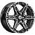 Диск K&K Дистрикт 8x18 6*139,7 Et:25 Dia:106,1 Алмаз чёрный