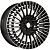 Диск KDW KD1820 7x18 5*108 Et:33 Dia:60,1 Black Front Polished