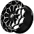 Диск Kipardo KF65 7,5x17 4*98 Et:38 Dia:73,1 Gloss Black Machined Face