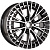 Диск KDW KD1730 7x17 5*114,3 Et:45 Dia:67,1 Black Front Polished